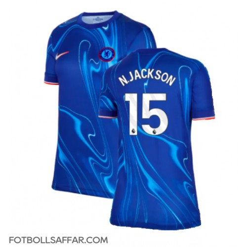 Chelsea Nicolas Jackson #15 Hemmatröja Dam 2024-25 Kortärmad